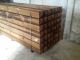 Poortpaal in Grenenhout geschaafd 150x150x270cm met piramidekop